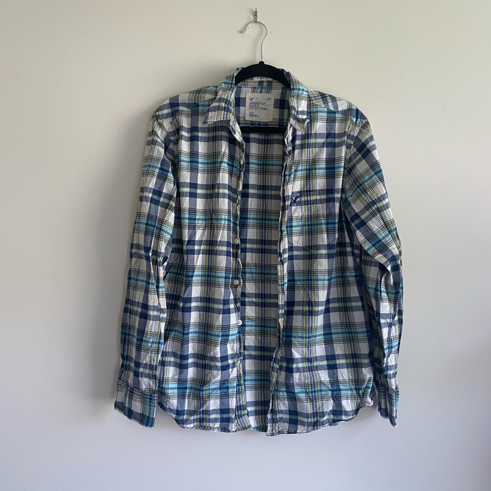 American Eagle plaid shirt